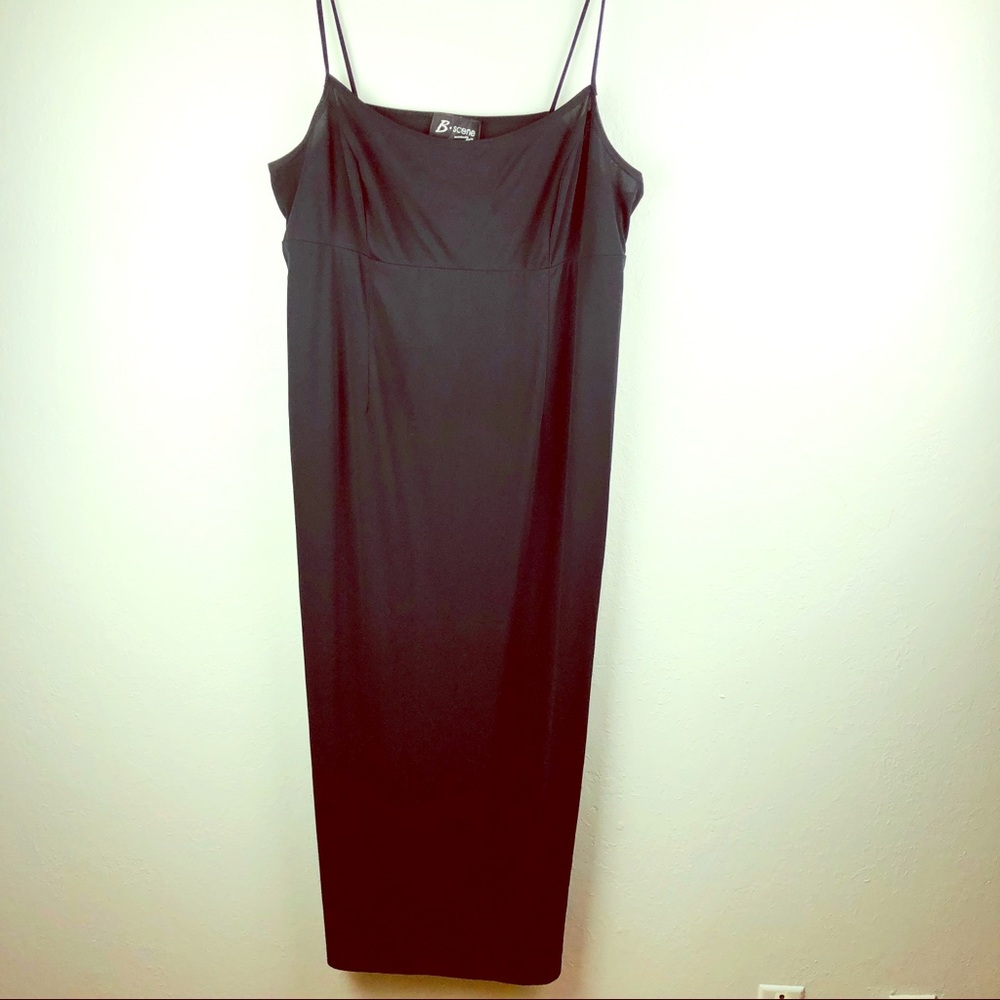 B Scene size 22W classic black dress